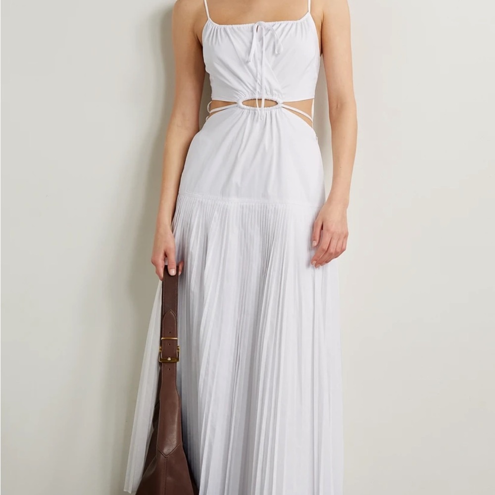 Jonathan Simkhai Rem white maxi dress